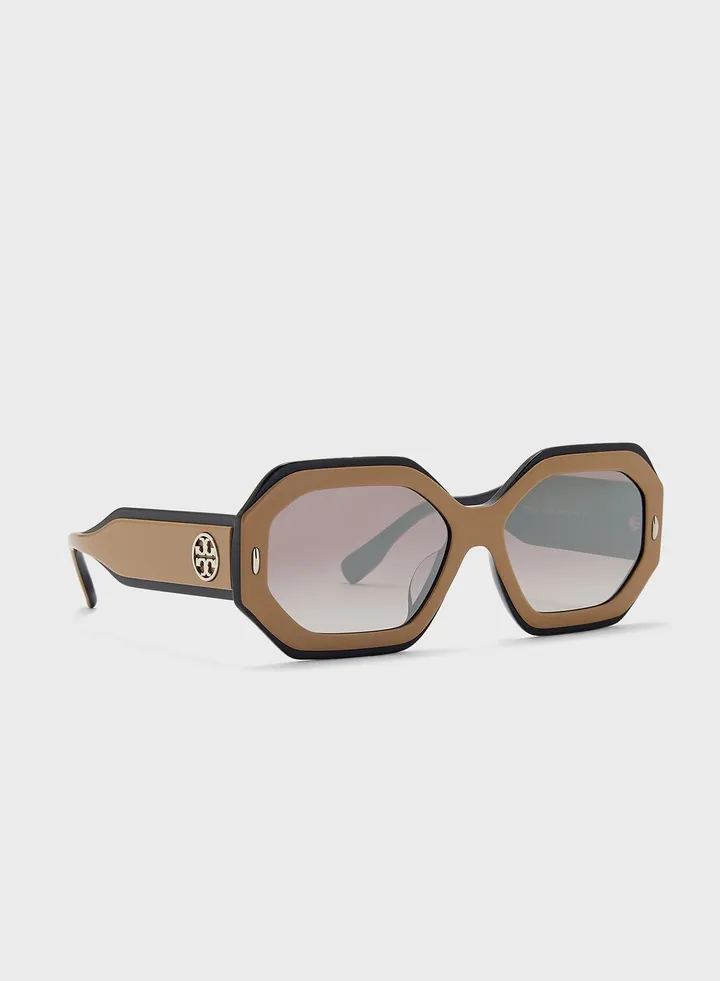 0Ty7192U Oversized Sunglasses