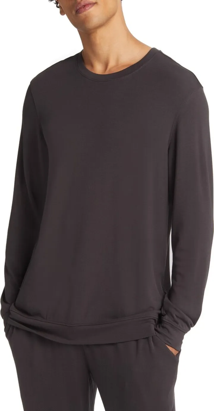 Men's Stretch Pajama Long Sleeve T-Shirt