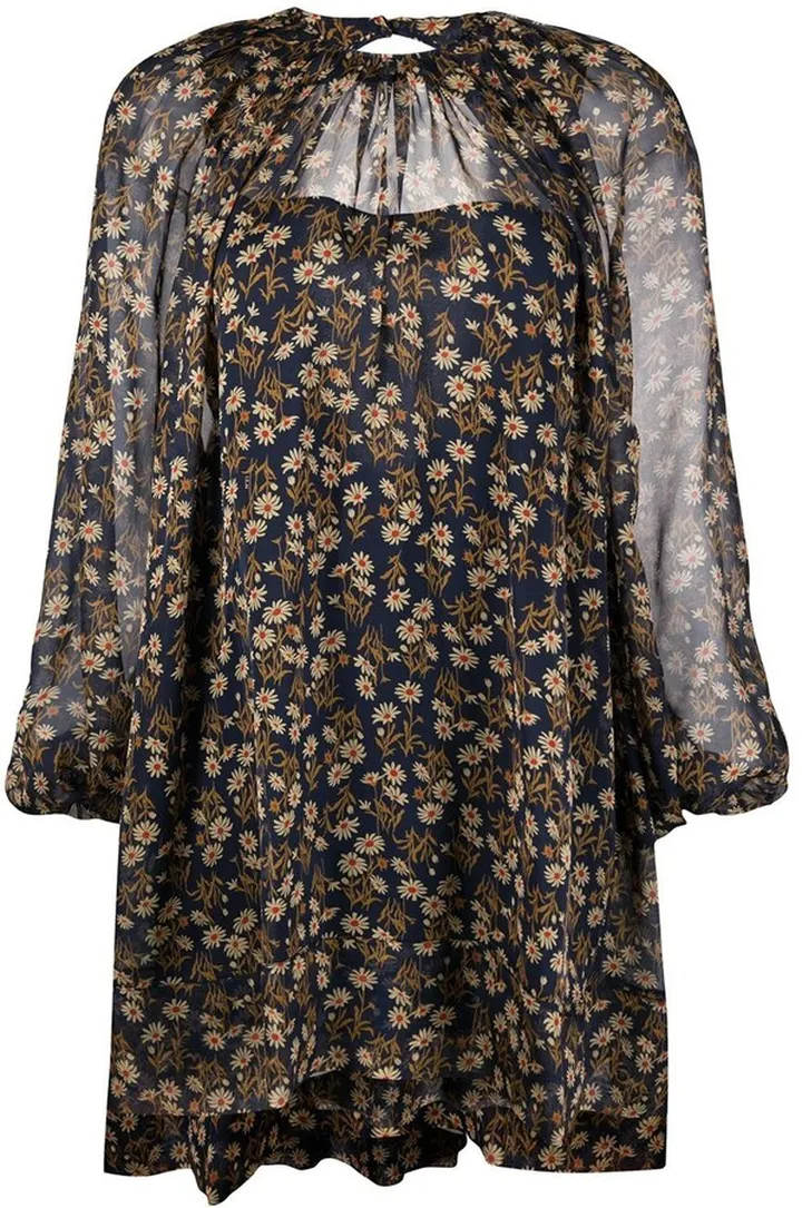 Pâquerettes print dress