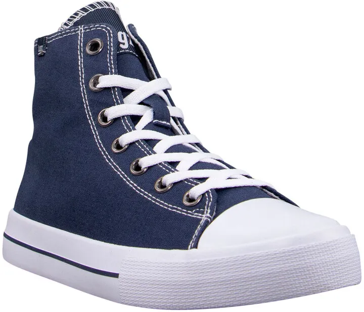 Stagger Lace Up High Top Sneaker