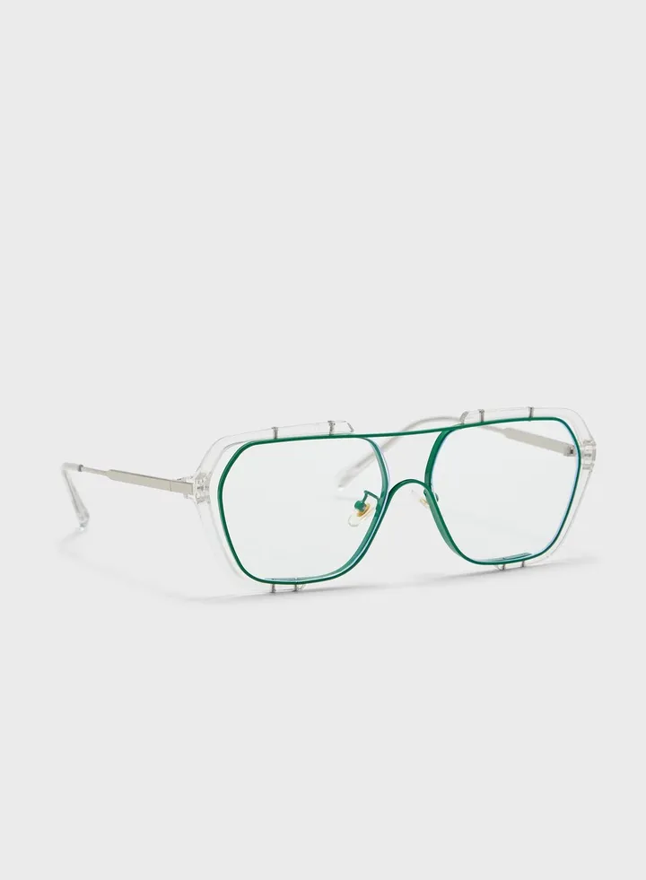 D-Shape Anti Blue Lens Laptop Optic Glasses