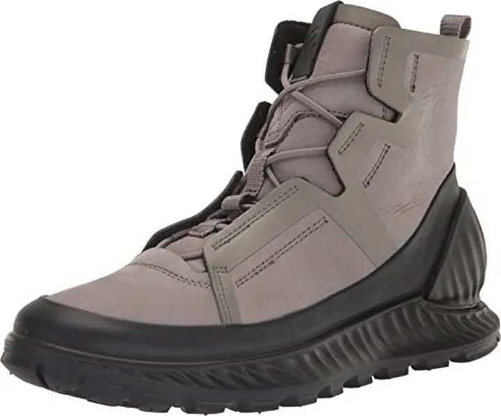 ECCO Men's Exostrike Stealth Mid Hiking Boot
