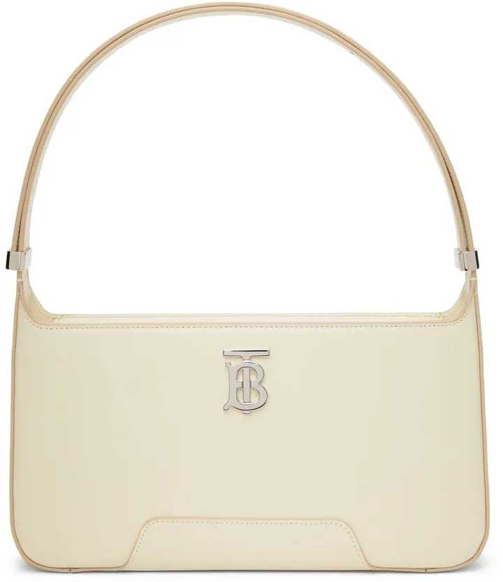 Burberry Off-White TB Shoulder Bag