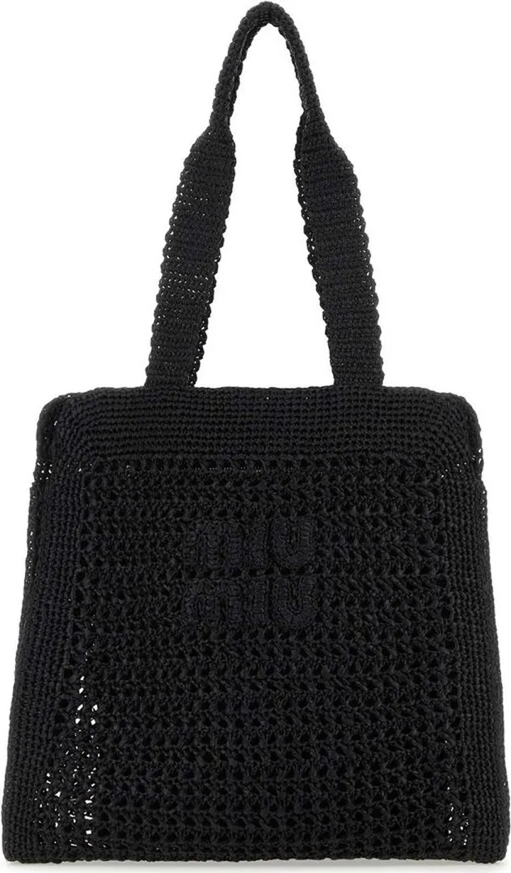 Miu Miu Crochet Shopping Bag