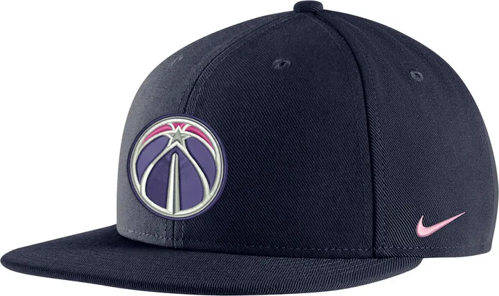 Washington Wizards City Edition Nike Men's NBA Snapback Hat in Blue