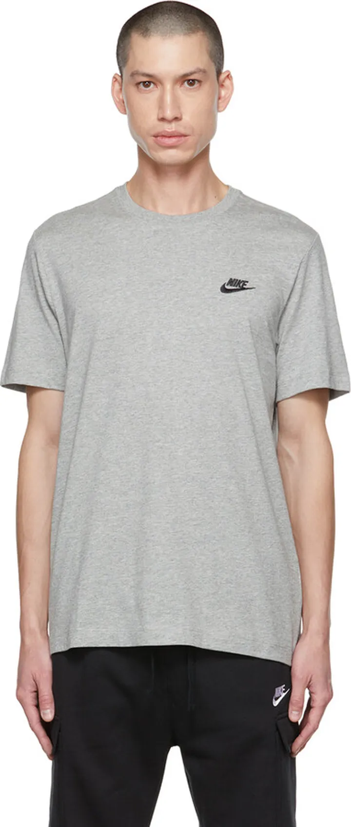 Nike Gray Sportswear Club T-Shirt