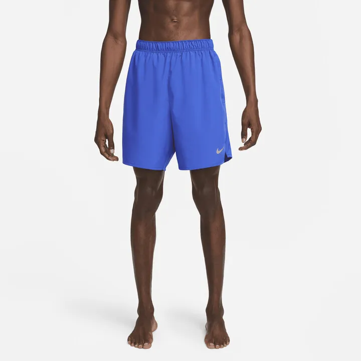 Nike Men's Challenger Dri-FIT 7" Unlined Running Shorts in Blue