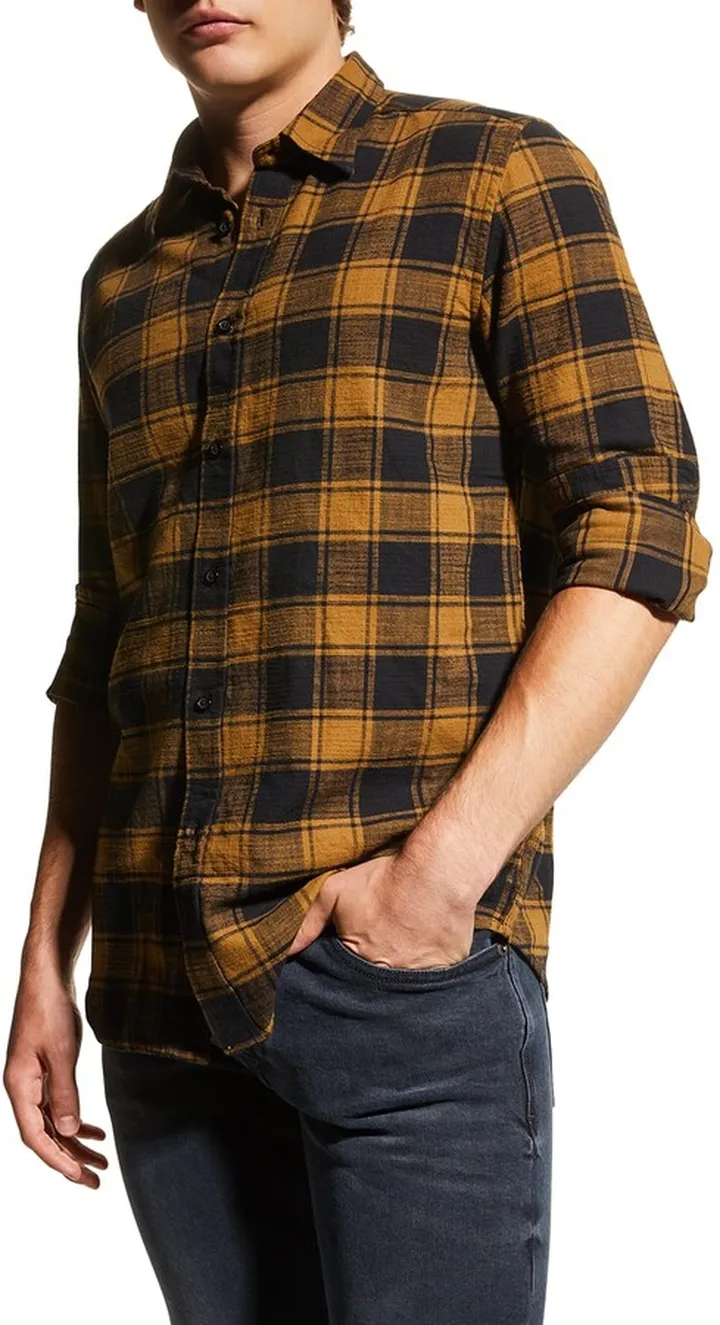 Men's Check Sport Shirt