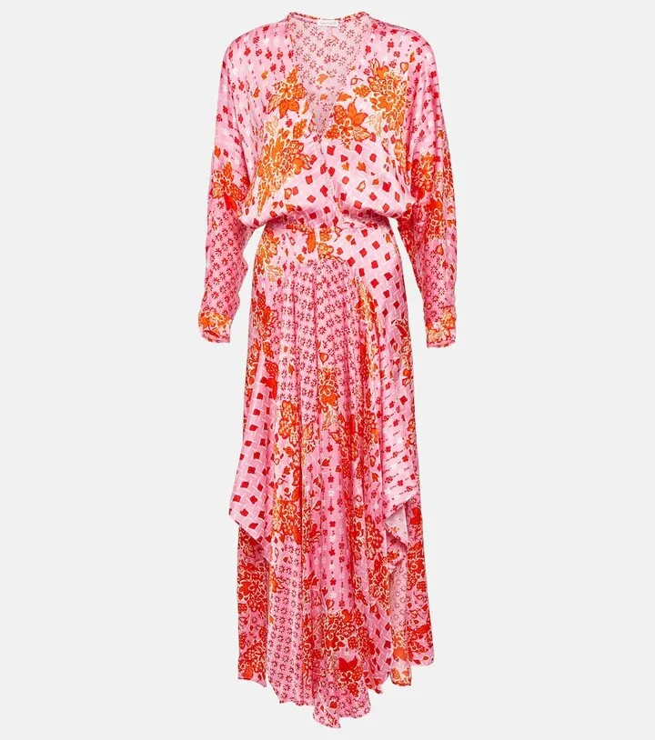 Ilona printed midi dress