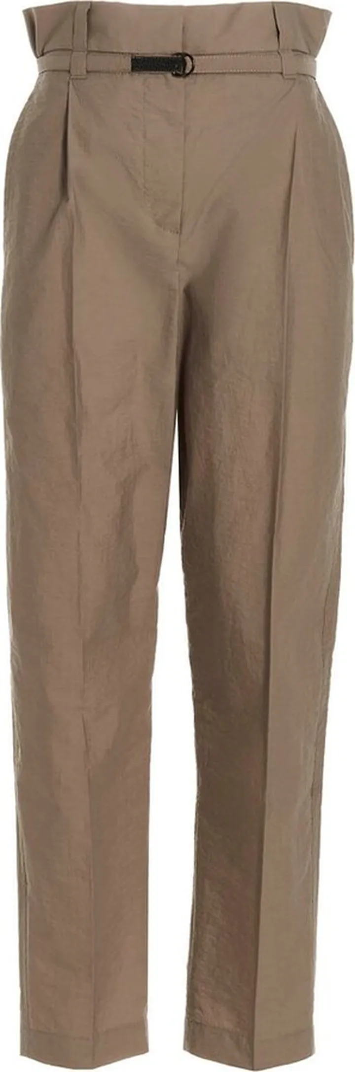 Brunello Cucinelli Belted High Waist Pants