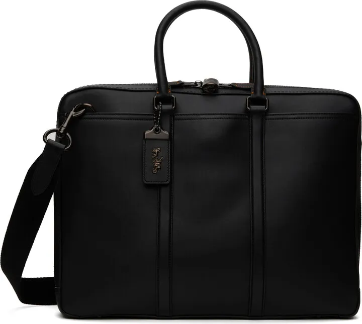 Coach 1941 Black Slim Metropolitan Briefcase