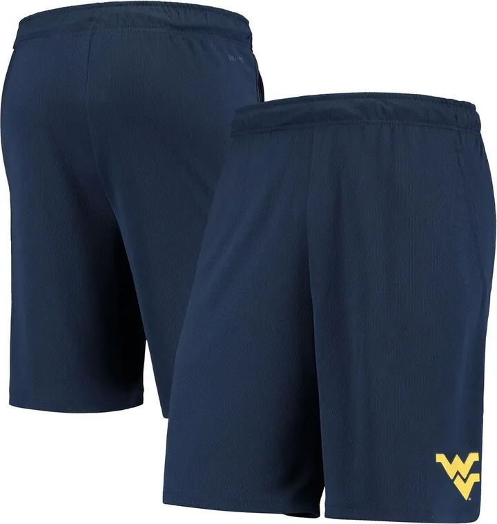 Men's Nike Navy West Virginia Mountaineers Hype Performance Shorts