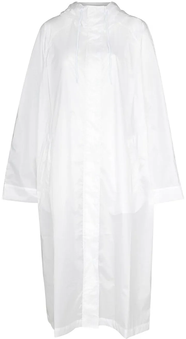 Sheer Hooded Raincoat