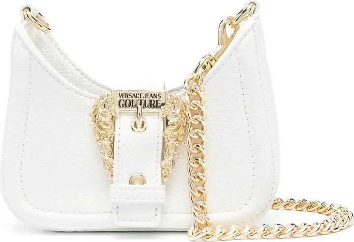 Couture-print shoulder bag