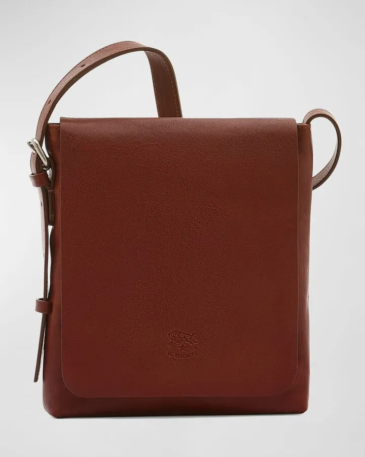 Men's Brolio Leather Crossbody Bag