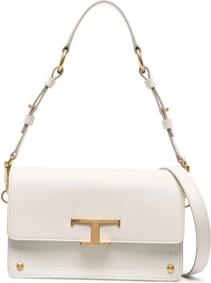T Timeless leather shoulder bag