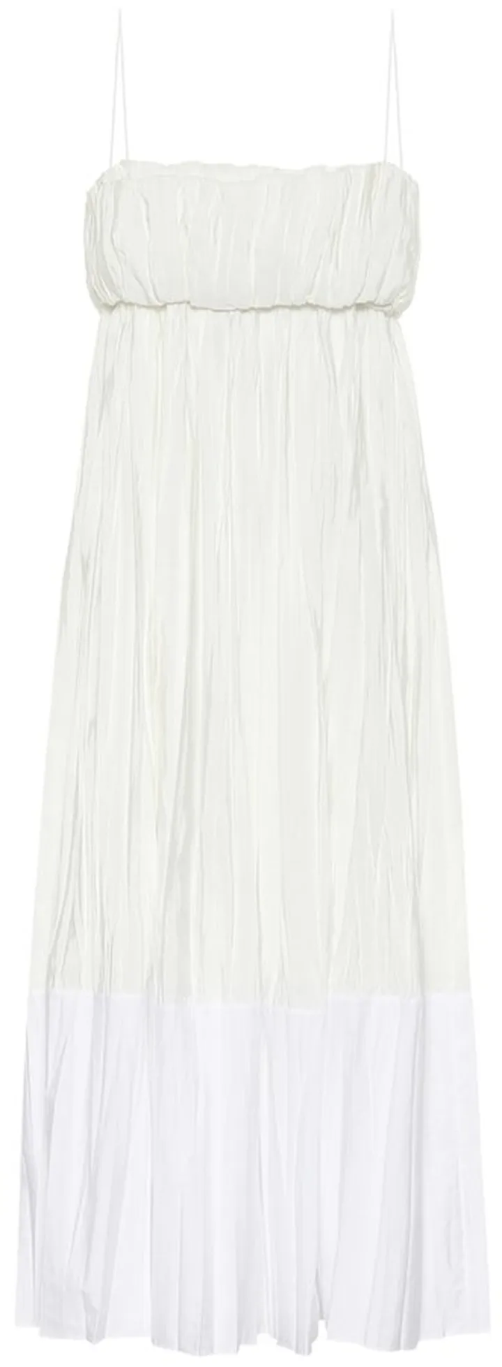 Two-tone maxi dress
