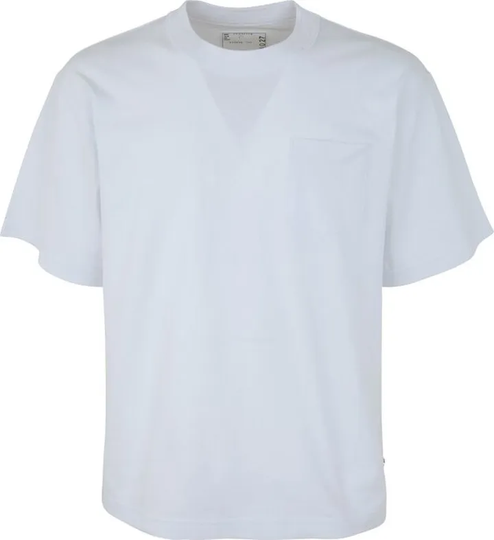 Sacai Pocket Detailed Crewneck T-Shirt