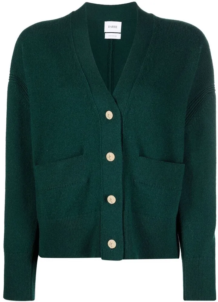 V-neck cashmere cardigan