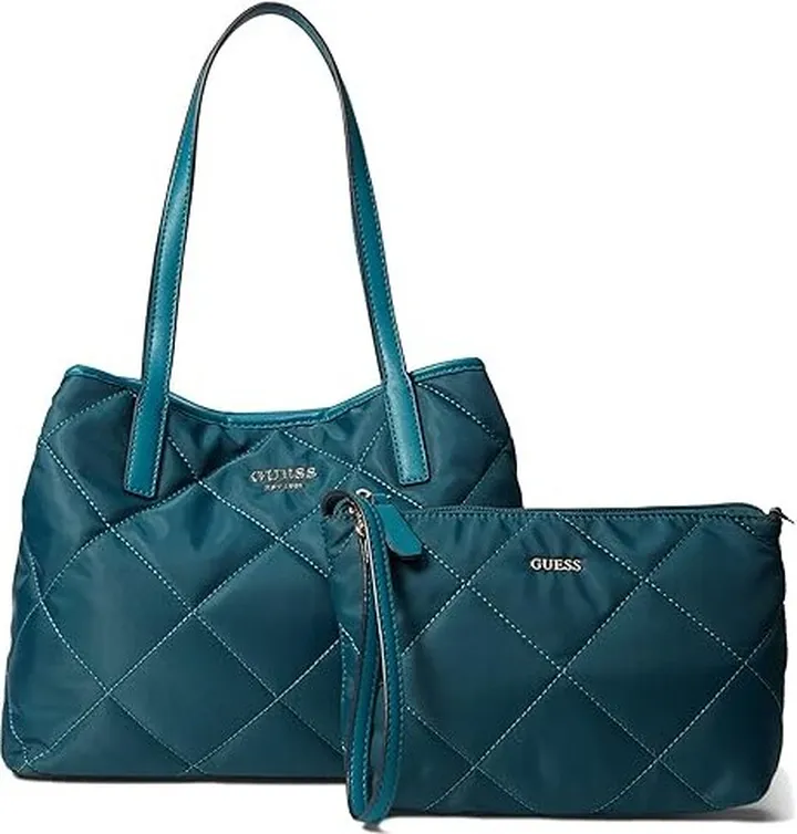 GUESS Vikky Tote (Ivy) Tote Handbags