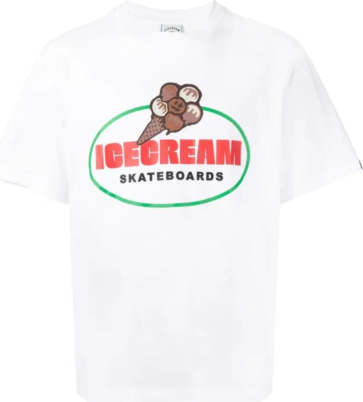 logo-print crew-neck T-shirt