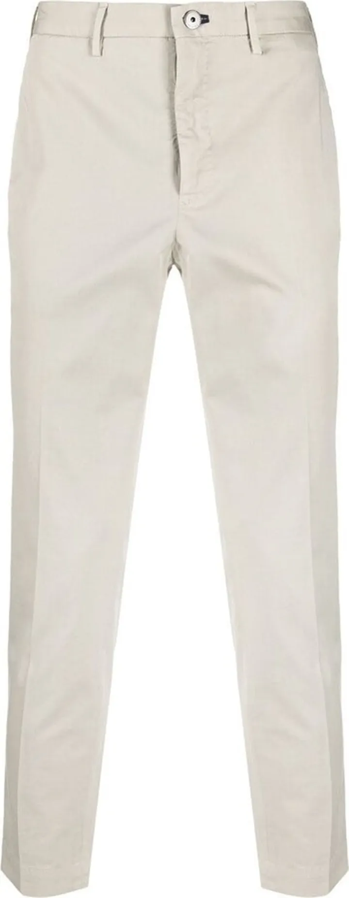 Mid-Rise Slim-Cut Chinos