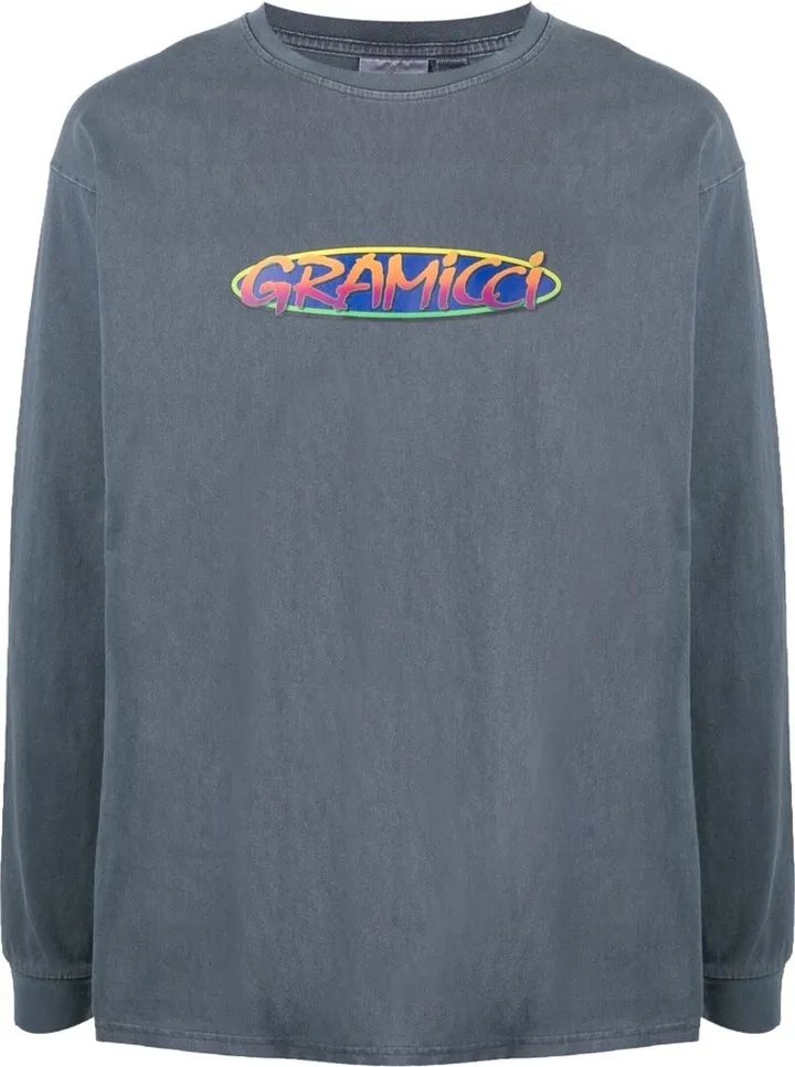 logo-print cotton T-shirt
