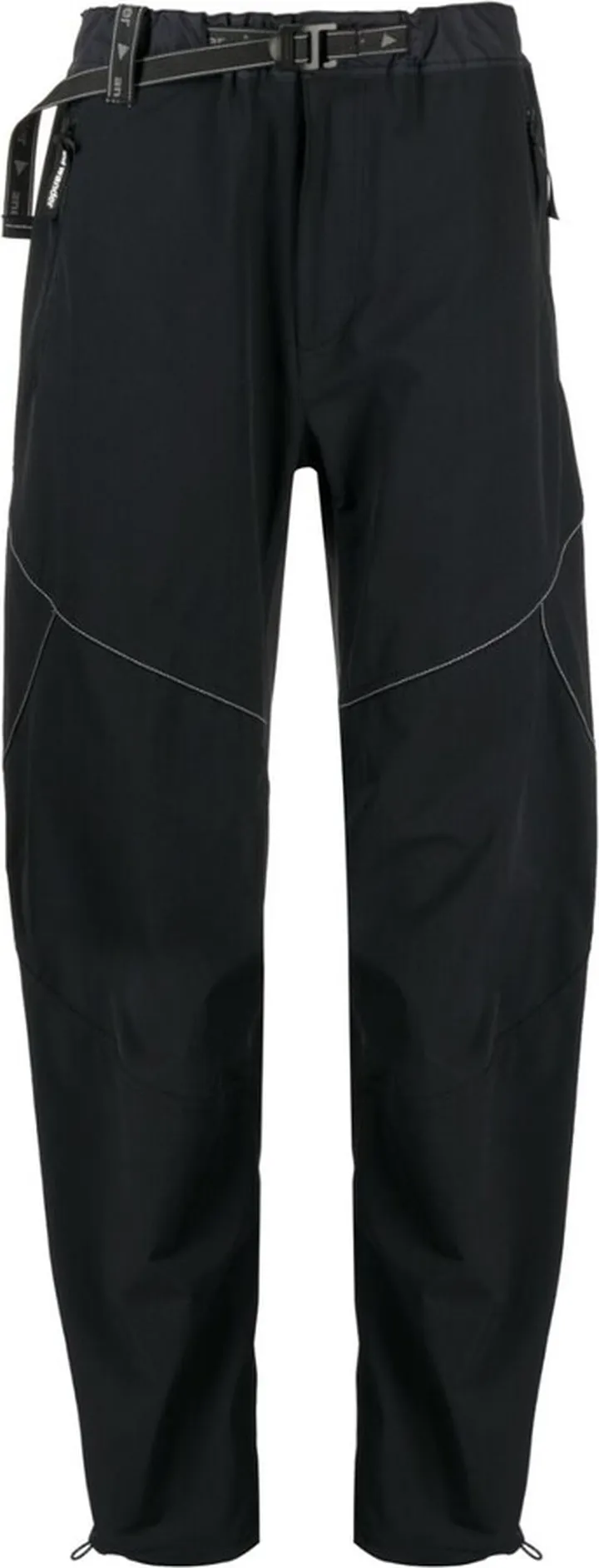 Logo-Print Cropped Trousers