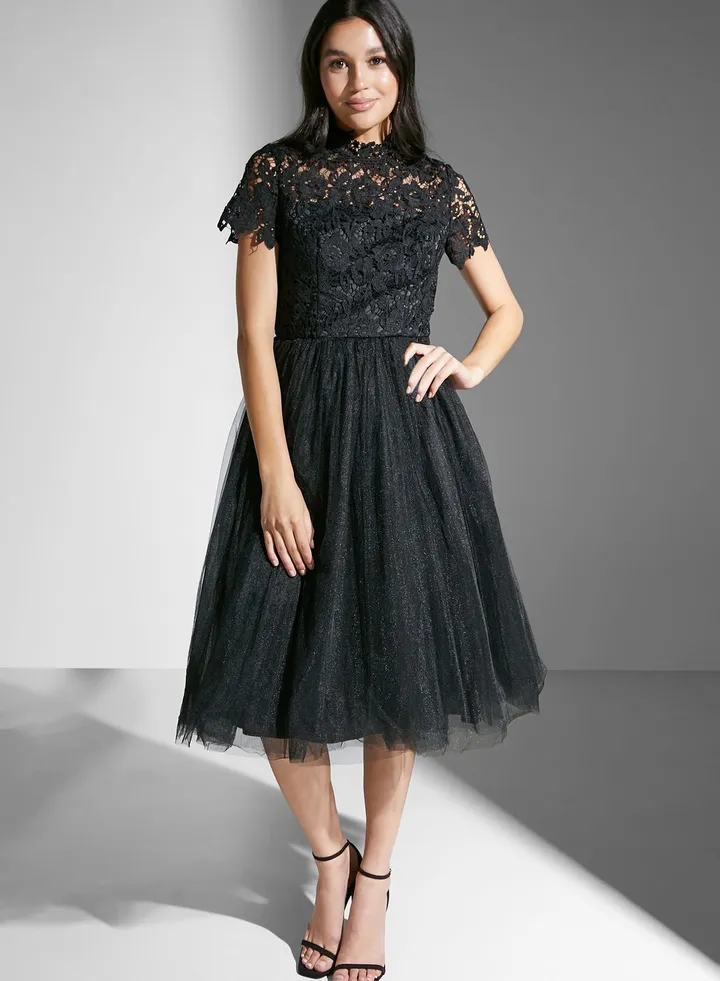 Lace Detail Dress