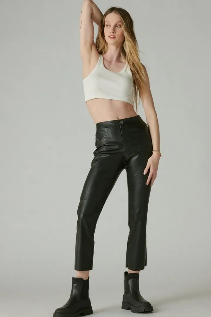 Faux Leather Pant