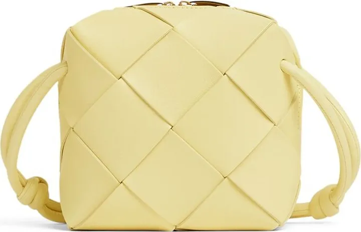 Bottega Veneta Mini Leather Cassette Camera Bag