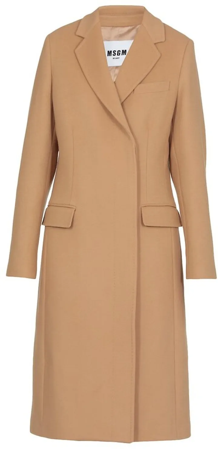 MSGM Double-Breasted Tailored Coat