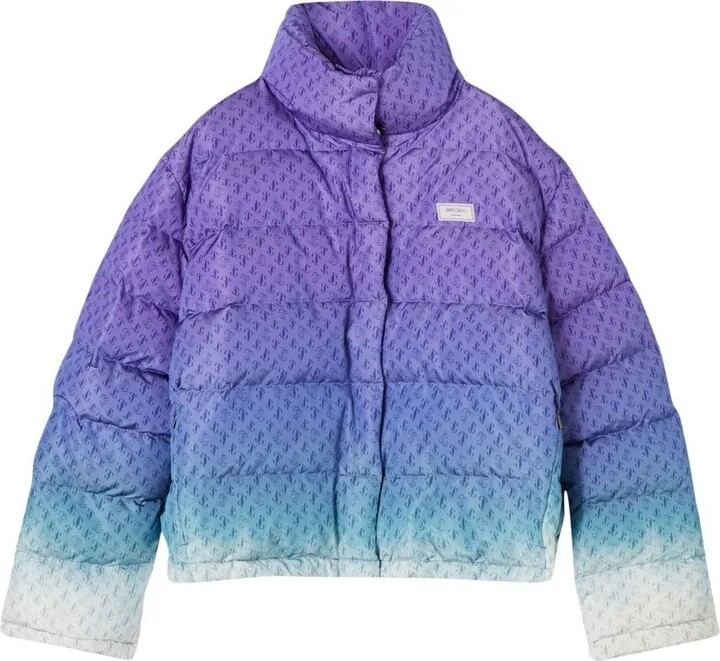 Monogram-Print Puffer Jacket