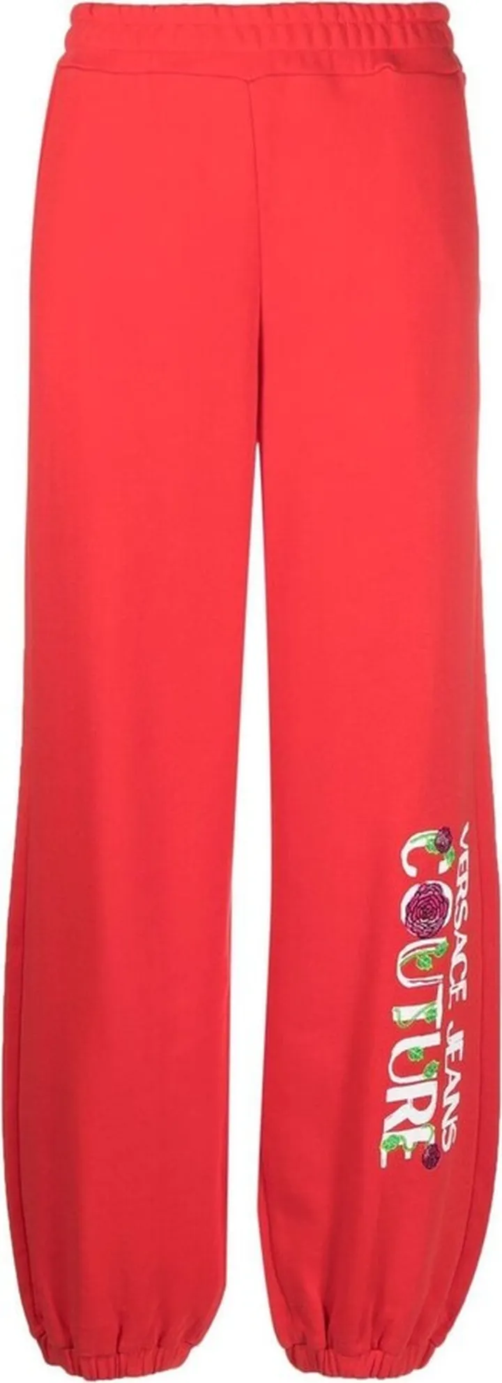 Logo-Print Cotton Track Pants
