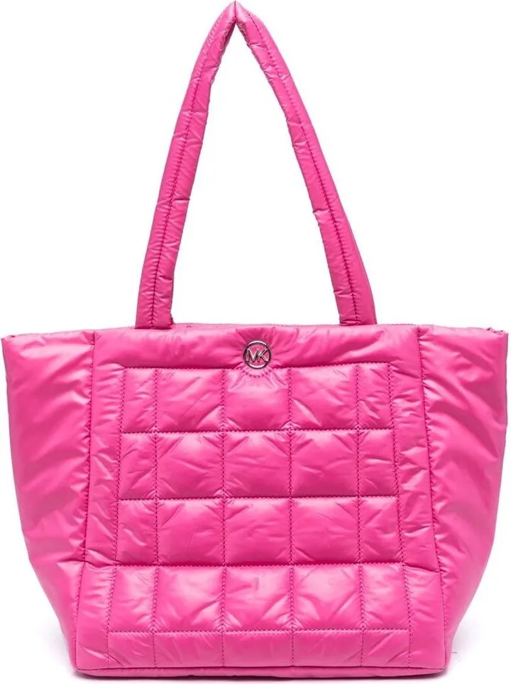 Lilah large quilted tote bag