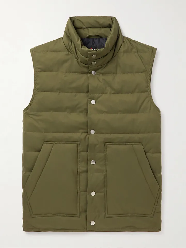 Quilted Padded Twill Gilet