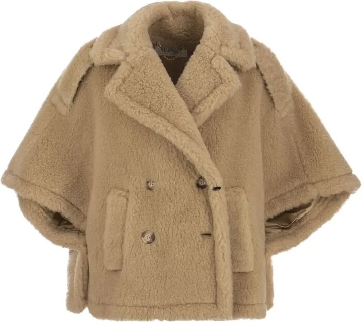 Max Mara Short-Sleeved Teddy Coat