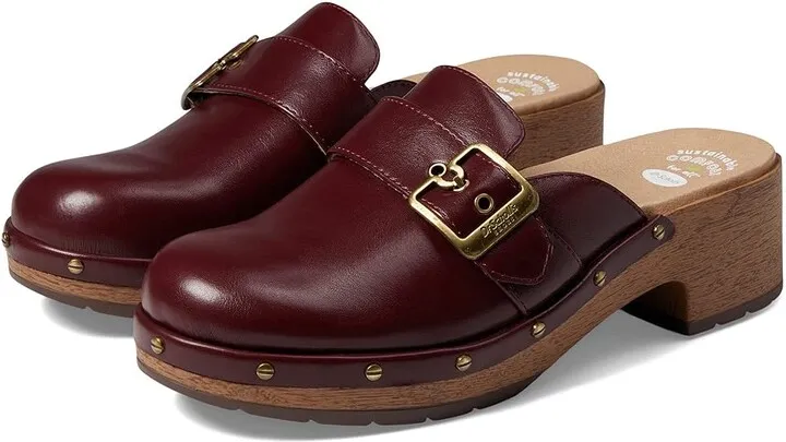 Dr. Scholl's Classic Clog (Red) Women's Shoes