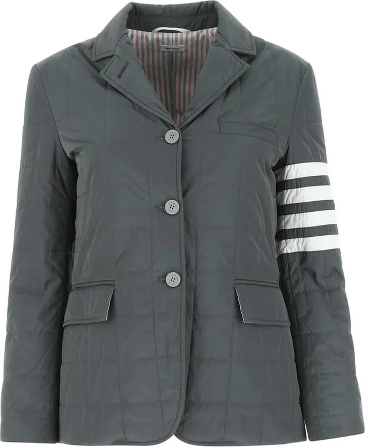 Thom Browne 4-Bar Quilted Jacket