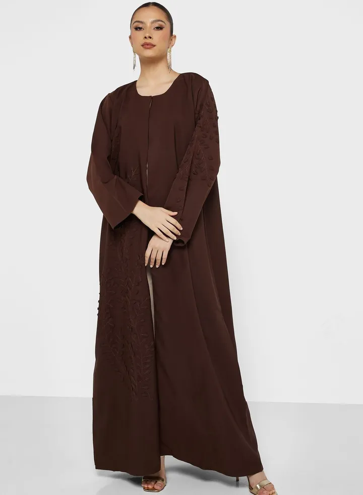 Embroidery Detail Abaya