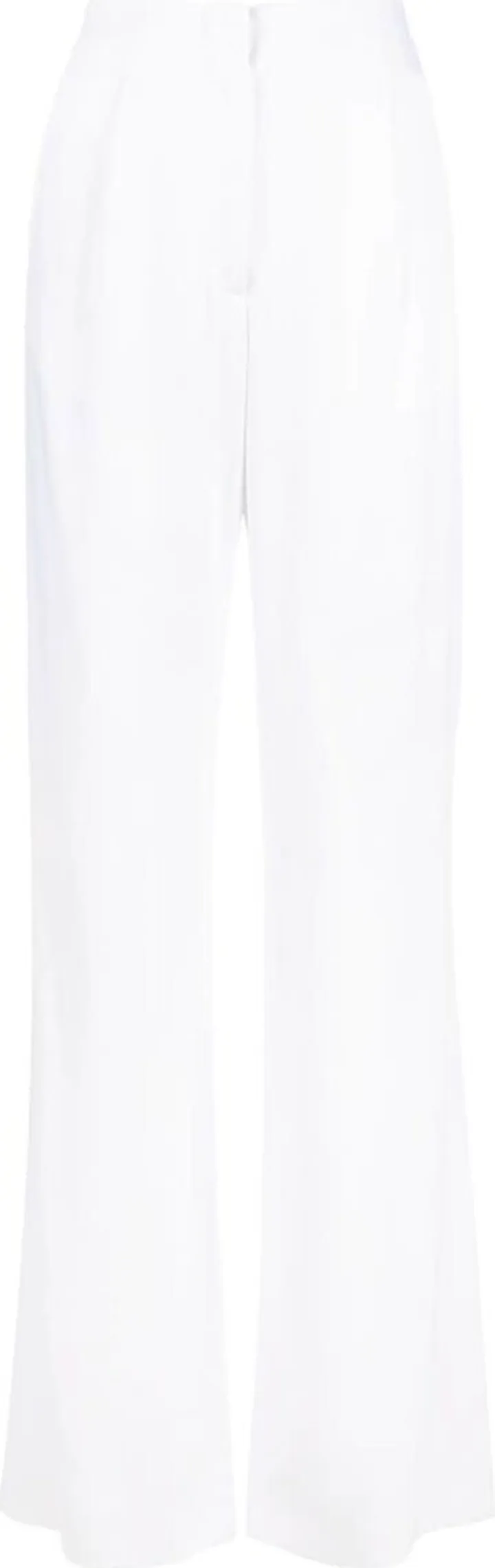 High-Waisted Straight-Leg Trousers
