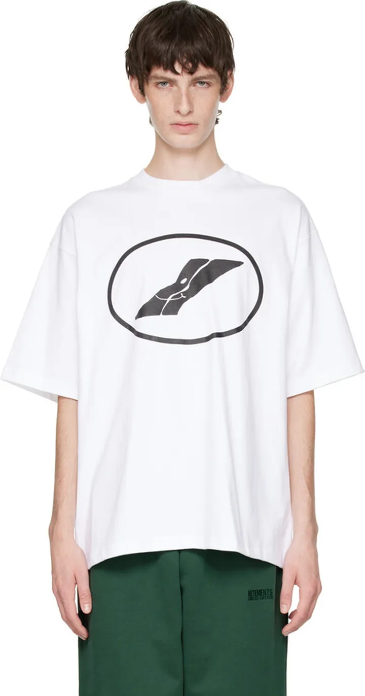We11done White Patch T-Shirt