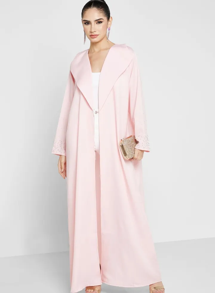 Embellished Detail Abaya