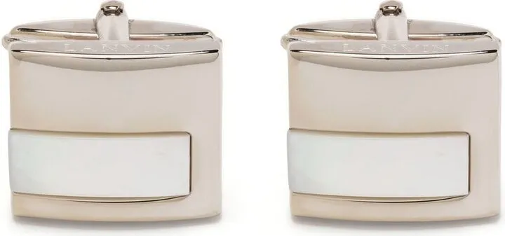 Silver-Tone Cufflinks