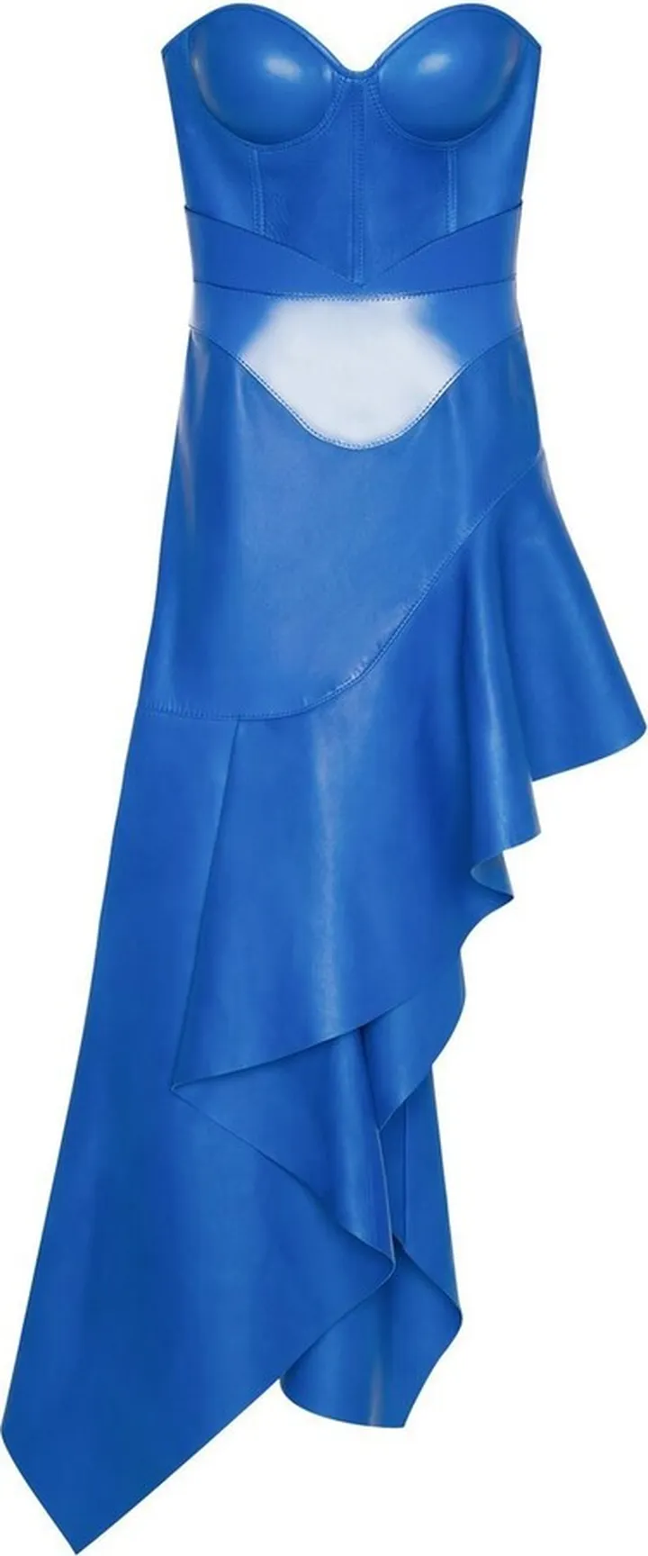 Asymmetric Bustier-Style Dress
