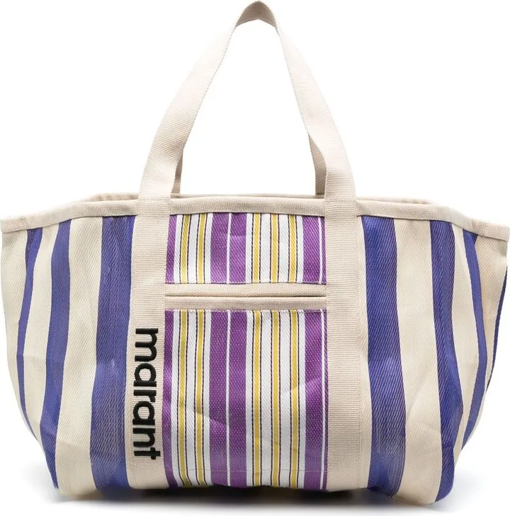 Darwen striped tote bag
