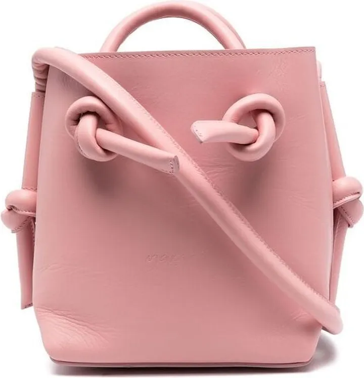 Nodino knot-detail tote bag