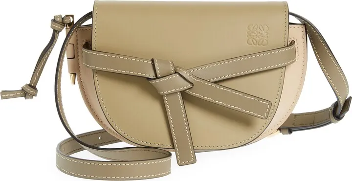 Mini Gate Dual Leather Crossbody Bag