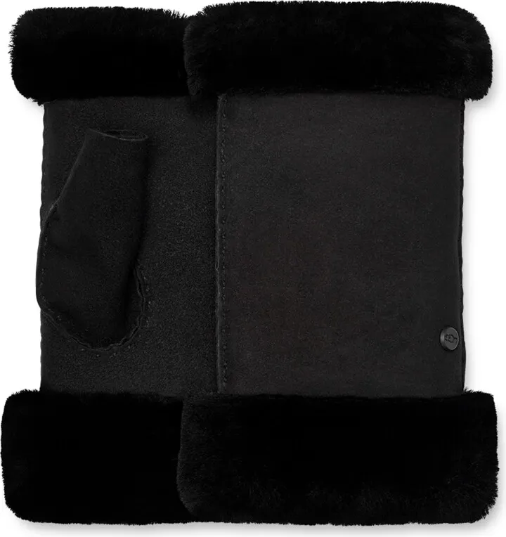 Sheepskin Fingerless Glove