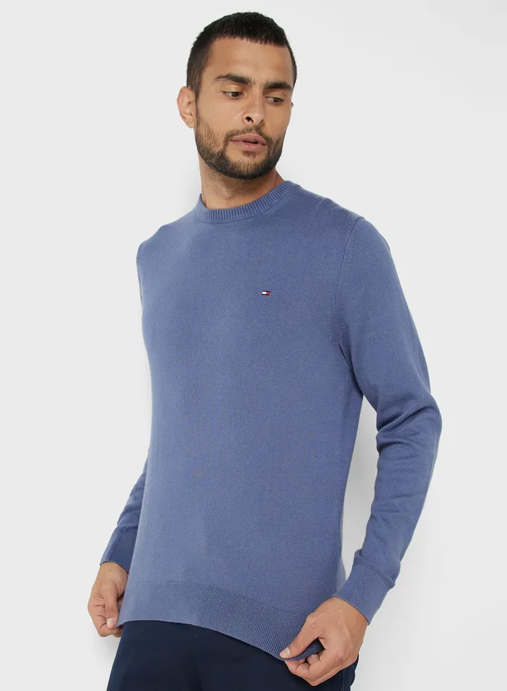 Logo Crew Neck Sweater